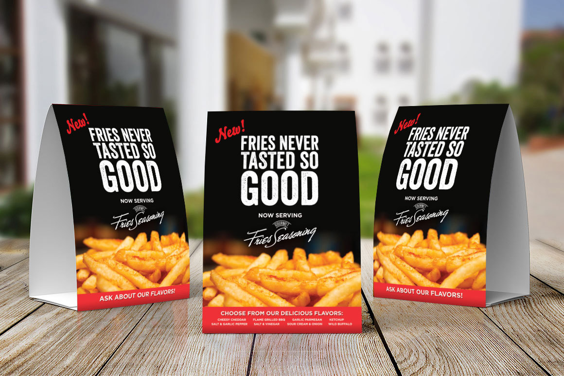 Table Tents Design & Printings , full colour, various designs | Print24sa